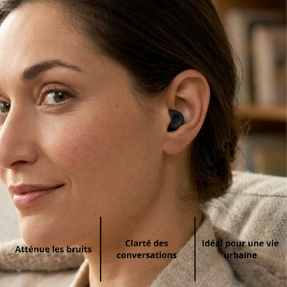 Hush Quiet: Bouchons d'oreilles filtrants en silicone